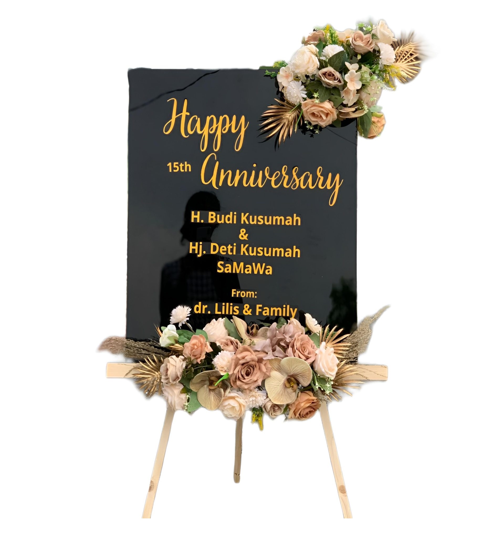 Papan Bunga Akrilik Gunungsitoli Idanoi