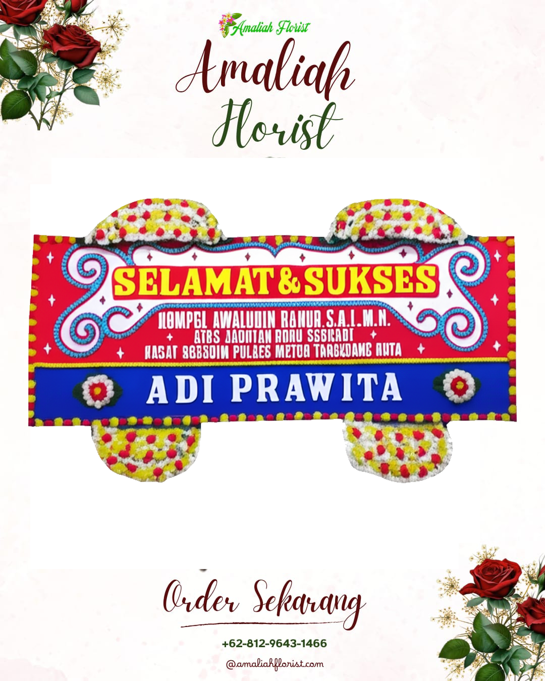 Papan Bunga Ucapan Selamat Gunungsitoli Idanoi